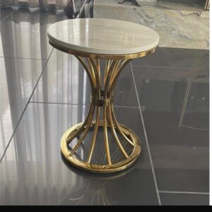 Ratasha Faux Marble Top End Table